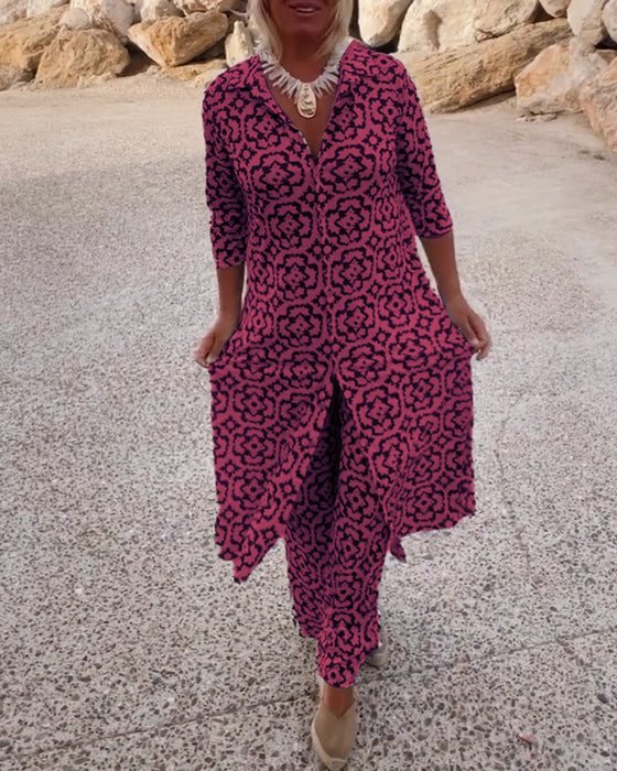 Sari – Set with Button Closure