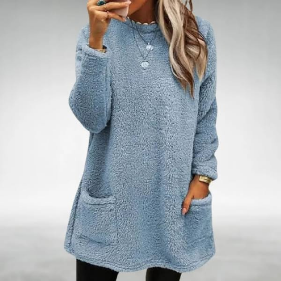 Nora – Fleece Jumper with Pockets