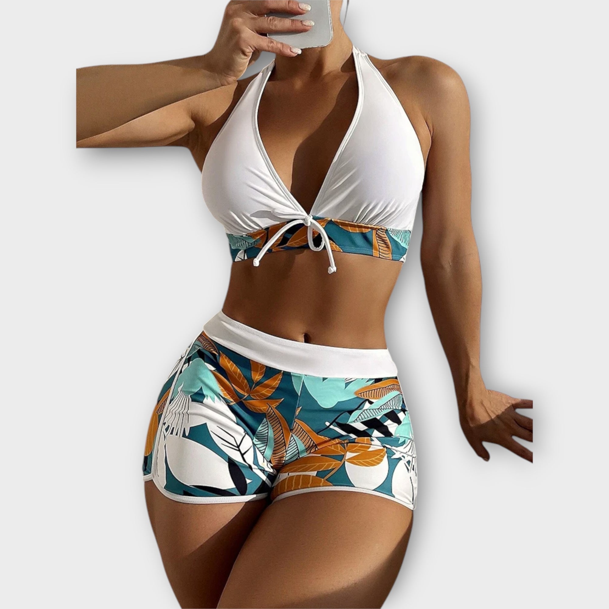 High-Waisted Bikini Set