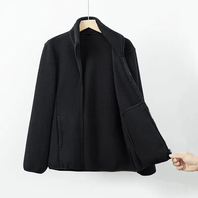 Nora – Soft fleece jacket with zip fastening