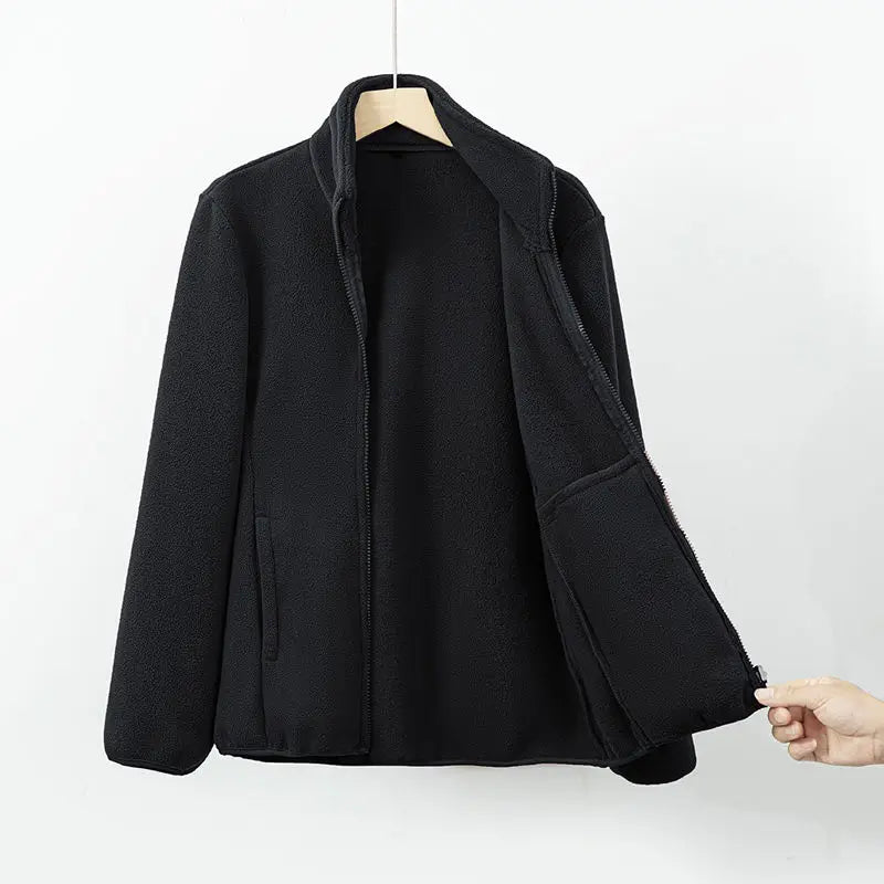 Nora – Soft fleece jacket with zip fastening