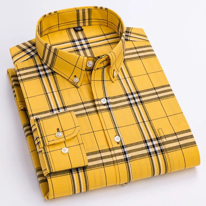Lewis – Checked Cotton Shirt