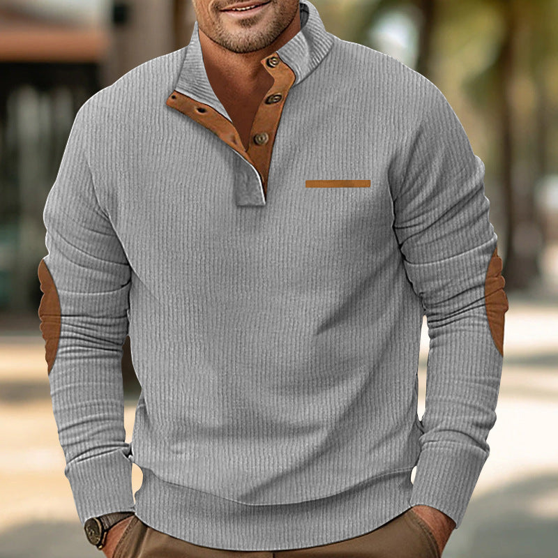 Malcolm – Long-Sleeve Knit Sweater