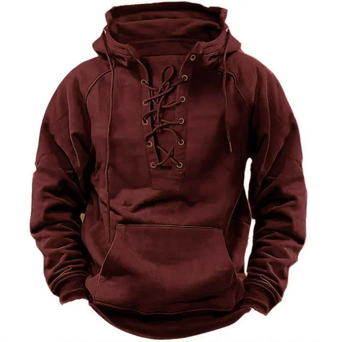 Dumont – Sporty hoodie with lace detail