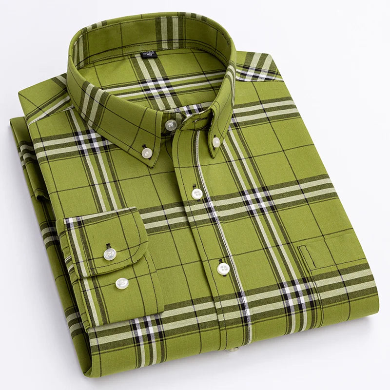 Lewis – Checked Cotton Shirt