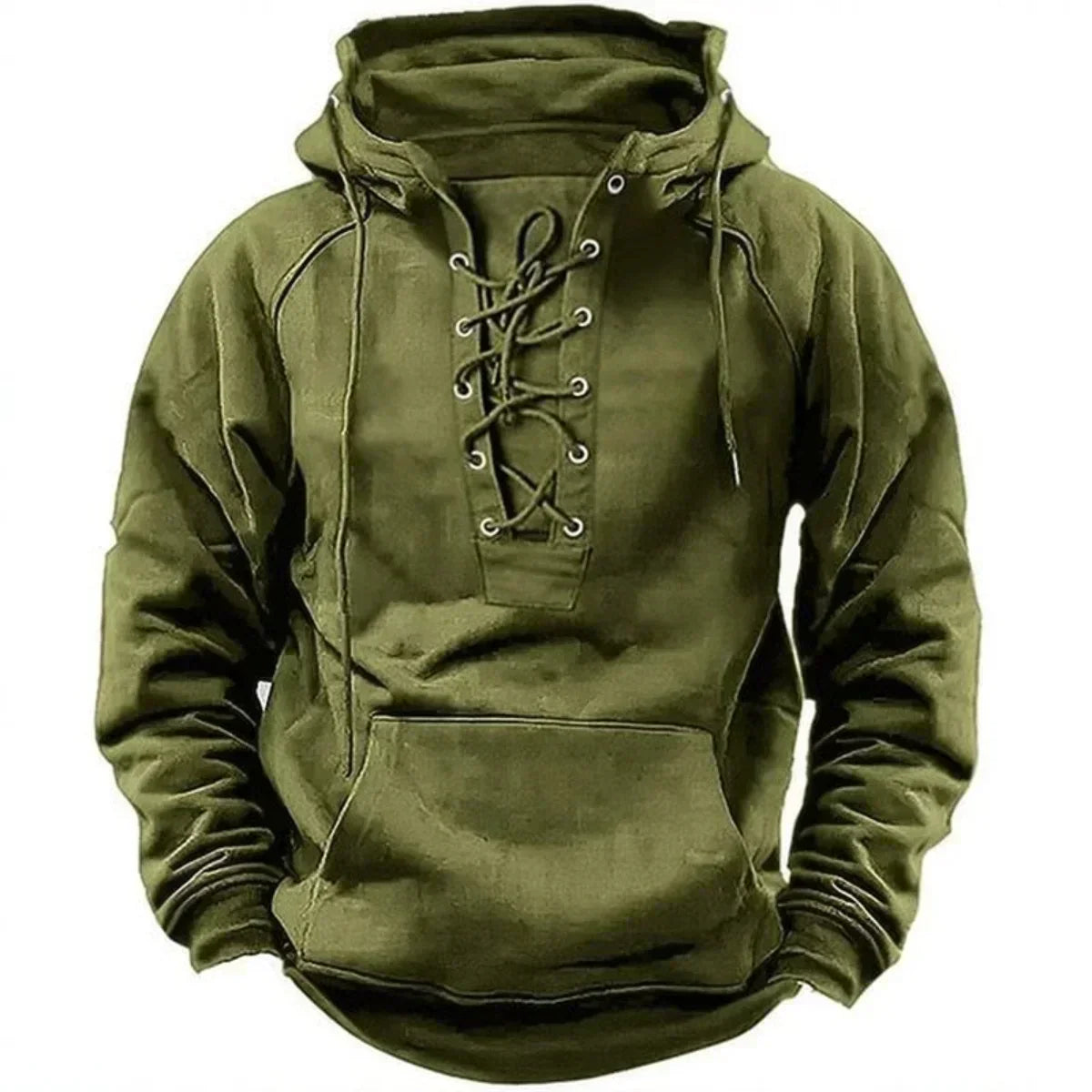 Dumont – Sporty hoodie with lace detail