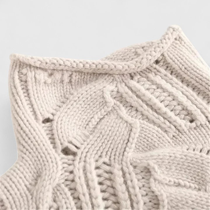 Mila – Knitted Jumper in Wool Blend