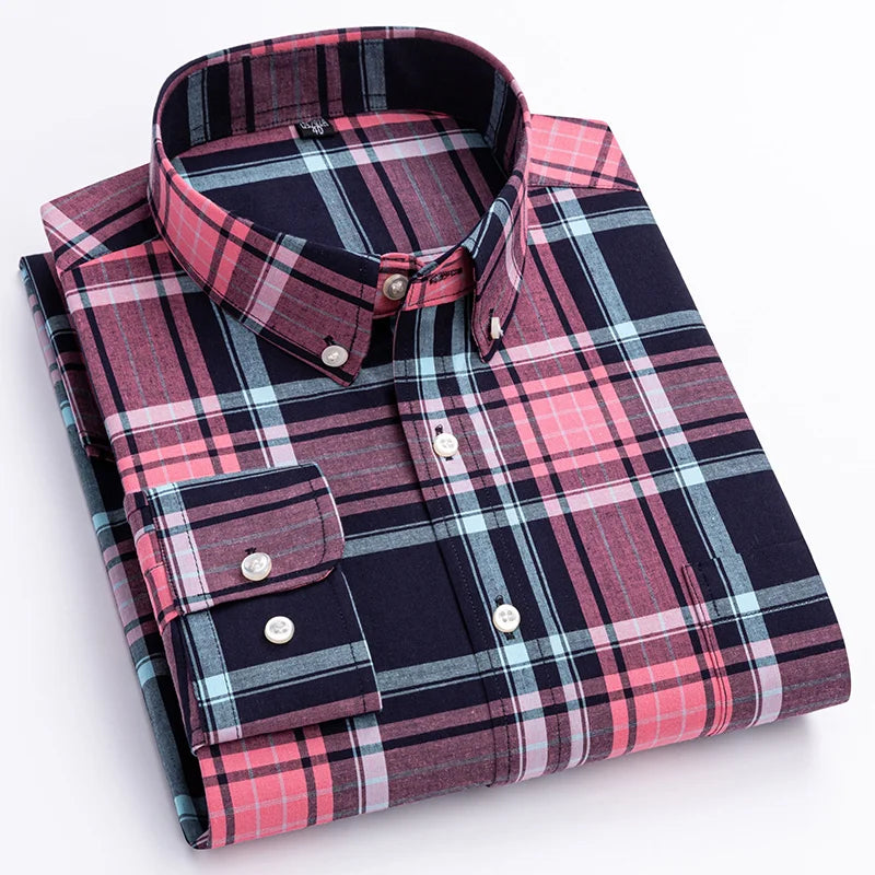 Lewis – Checked Cotton Shirt