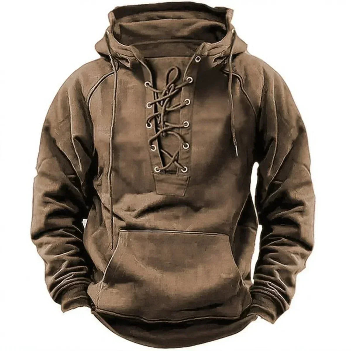 Dumont – Sporty hoodie with lace detail
