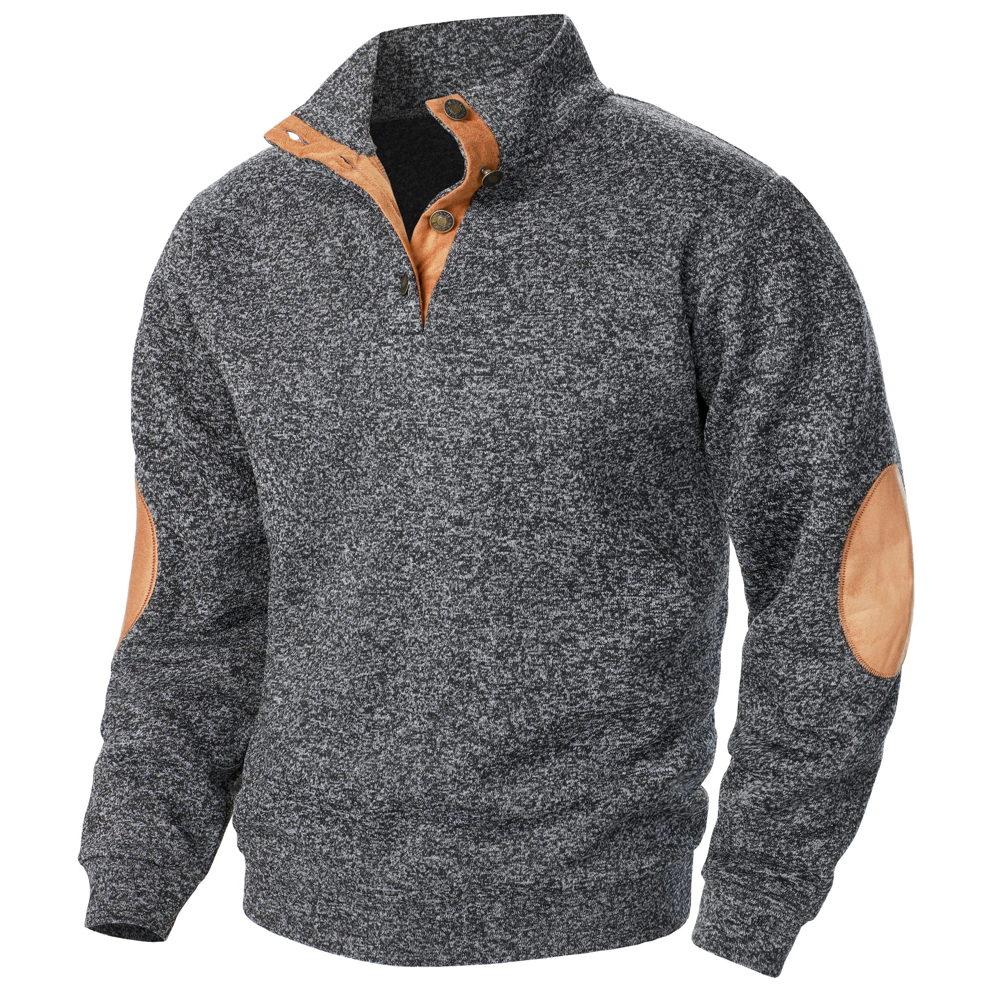 Harold  -Quarter-Button Sweater