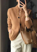 Claire – Cashmere blend cardigan with buttons