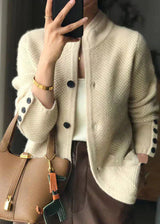 Claire – Cashmere blend cardigan with buttons