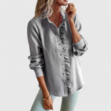 Yasmine | Sophisticated Long Sleeve Blouse