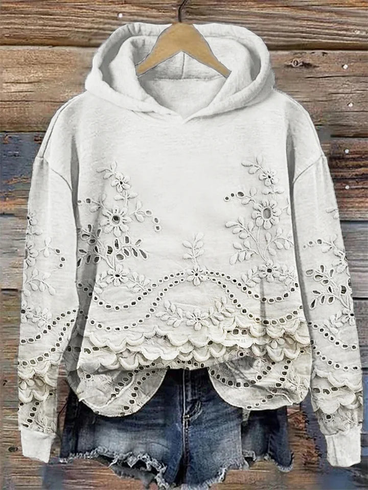 Sophie – Jumper with Lace Details