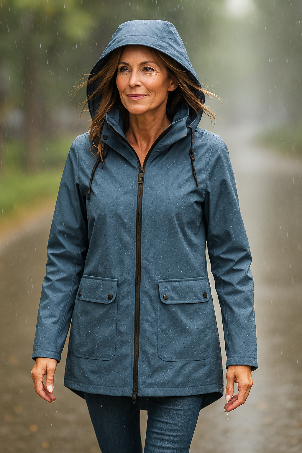 Elena – Waterproof Hooded jacket