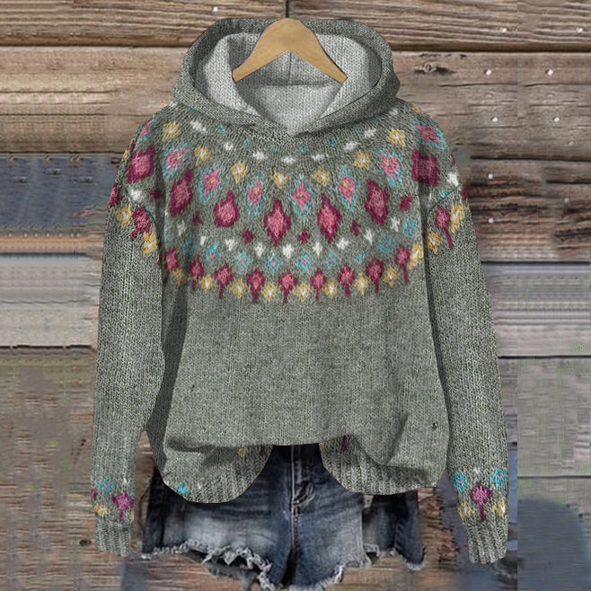 Freya – Knit Hoodie