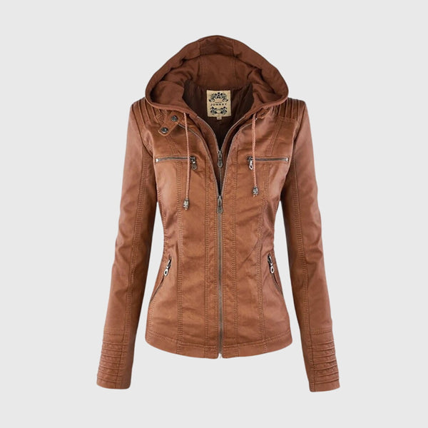 KAROLINE™ The stylish and unique leather jacket