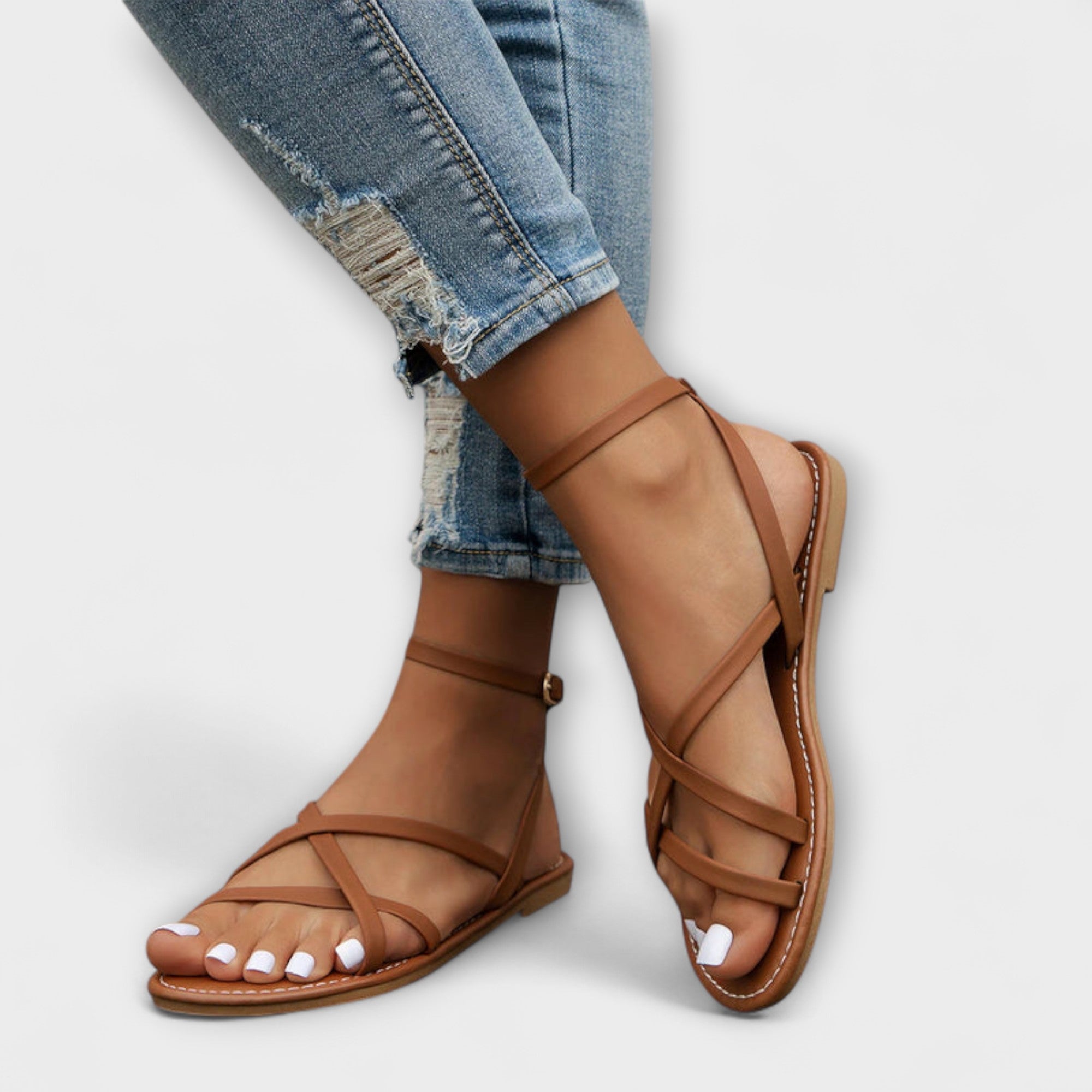 Suzu - Elegant Women's Roman Sandals