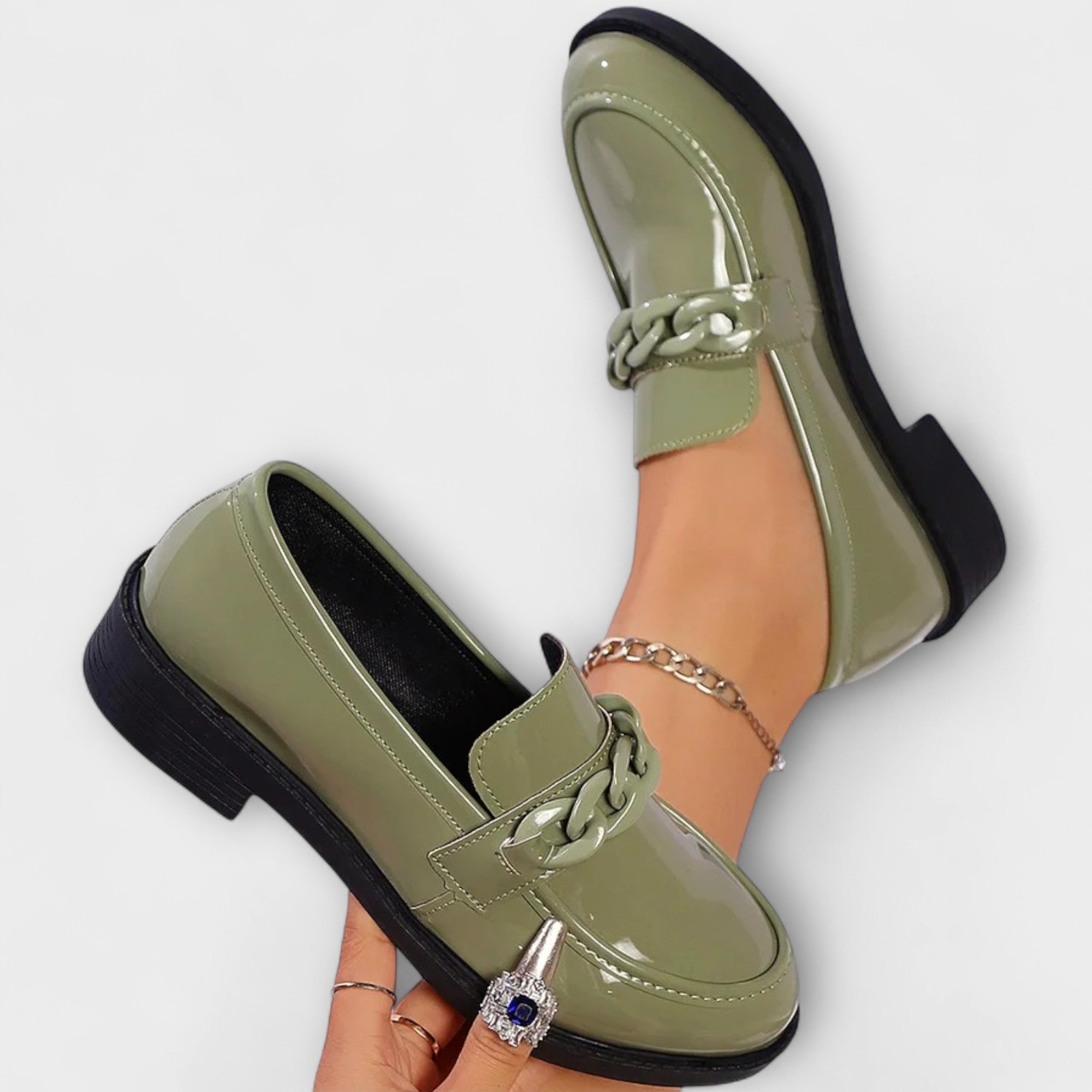 Lumi – Round Toe Casual Loafers