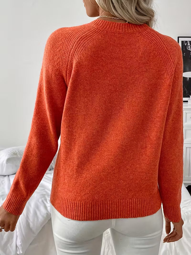 Clara – Button Detail Knit jumper