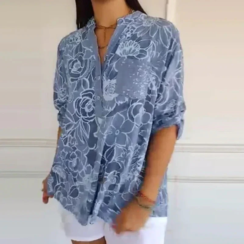 Mila – Floral Blouse