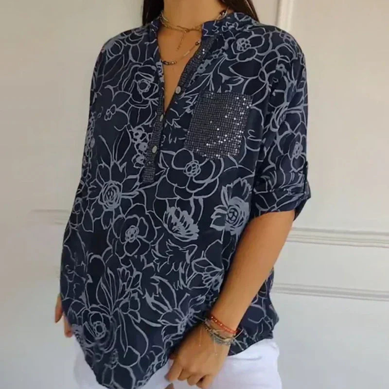 Mila – Floral Blouse
