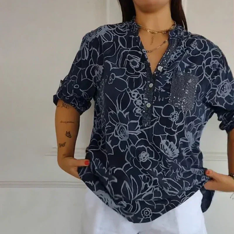 Mila – Floral Blouse