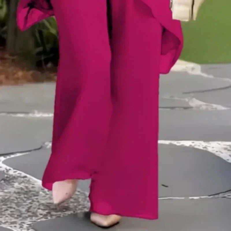 Tessa – Set with top and matching trousers