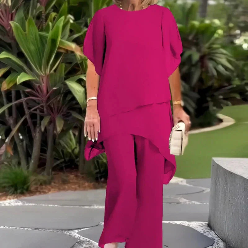 Tessa – Set with top and matching trousers